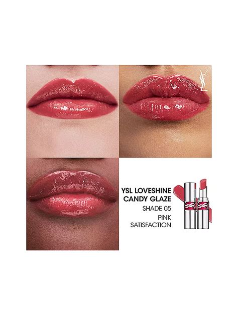 yves saint laurent lipgloss|ysl pink satisfaction.